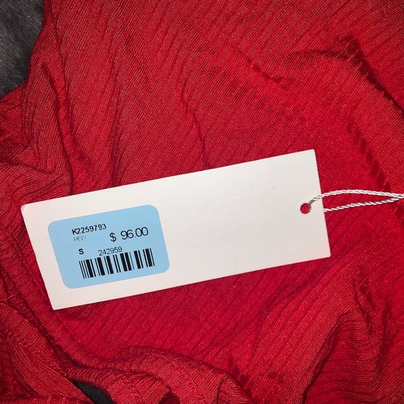 Emma & Sam Red Bodysuit - Picture 3 of 3